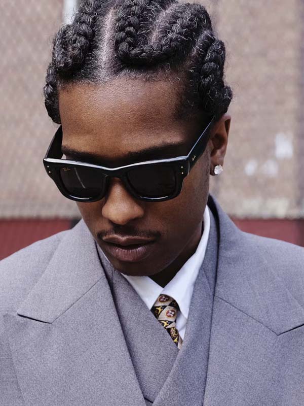 A$AP Rocky indossa Wayfarer Puffer