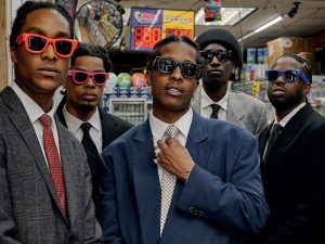 punti di vista carpi e i wayfarer buffer di A$AP Rocky